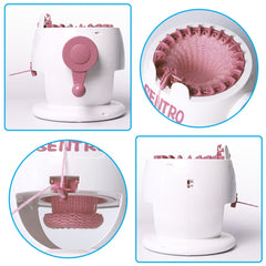 Hand Knitting Machine Children Play House Toy DIY Knitting Wool Machine, 841, 841-1