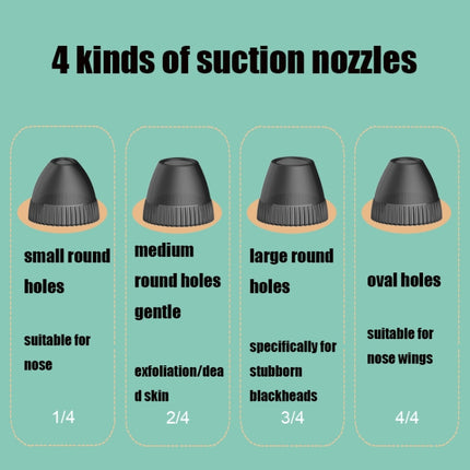 2046 Visualized Hot Compress Blackhead Suction Device Pore Cleaner and Bubble Export Instrument