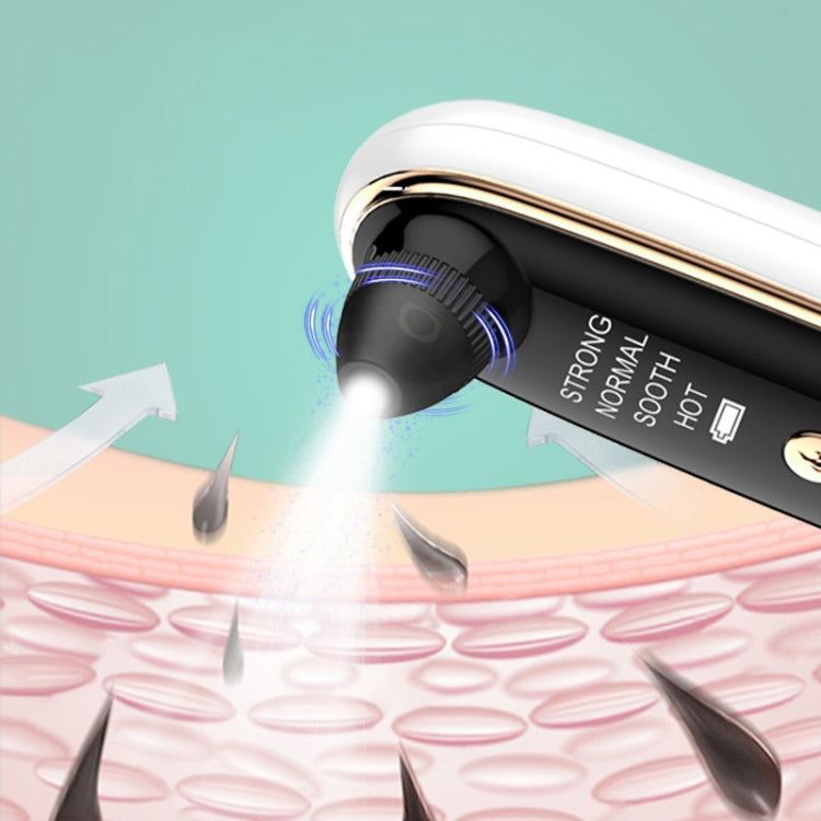2046 Visualized Hot Compress Blackhead Suction Device Pore Cleaner and Bubble Export Instrument
