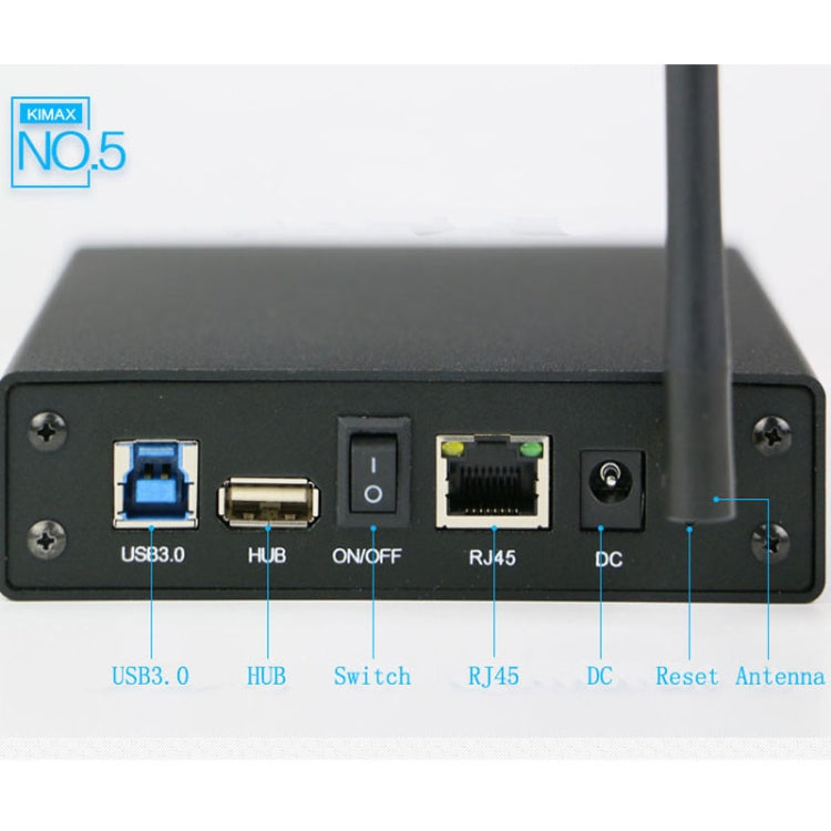 Blueendless 3.5 inch Mobile Hard Disk Box WIFI Wireless NAS Private Cloud Storage, EU Plug, US Plug, AU Plug, UK Plug