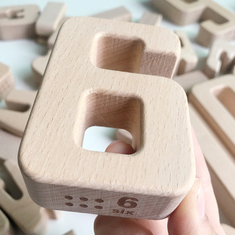 Children Particle Beech Number Building Blocks Children Mathematics Early Education Toy Teaching Aids