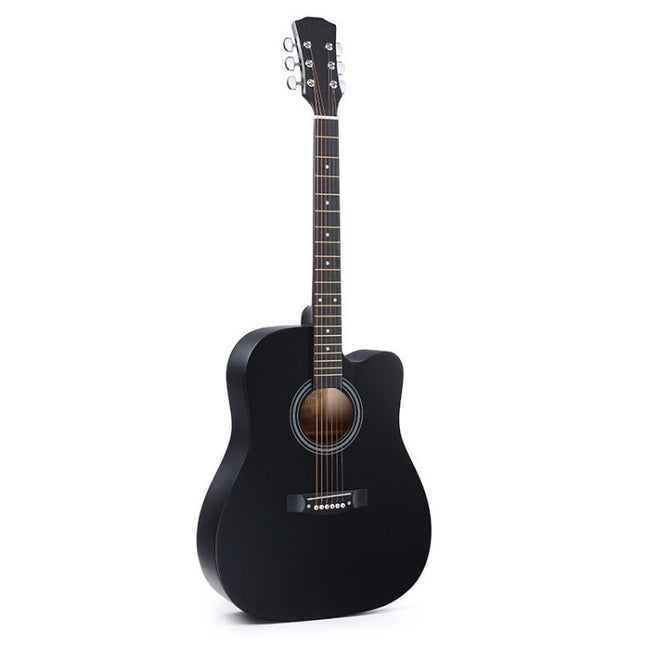 Folk Acoustic Guitar Beginner Training And Teaching Stringed Instruments, 41 Inch (Black), 41 Inch (Log Color), 41 Inch (Blue), 41 Inch (Sunset Yellow), 38 Inch (Black), 38 Inch (Log color), 38 Inch (Blue), 38 Inch (Sunset Color), 38 Inch (Brown)������...
