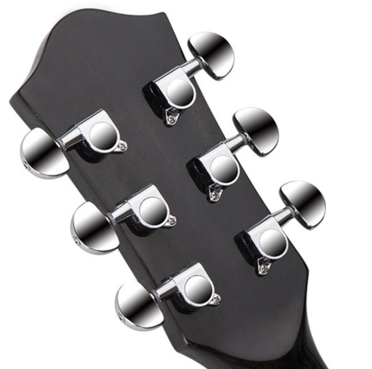 Folk Acoustic Guitar Beginner Training And Teaching Stringed Instruments, 41 Inch (Black), 41 Inch (Log Color), 41 Inch (Blue), 41 Inch (Sunset Yellow), 38 Inch (Black), 38 Inch (Log color), 38 Inch (Blue), 38 Inch (Sunset Color), 38 Inch (Brown)������...