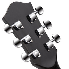 Folk Acoustic Guitar Beginner Training And Teaching Stringed Instruments, 41 Inch (Black), 41 Inch (Log Color), 41 Inch (Blue), 41 Inch (Sunset Yellow), 38 Inch (Black), 38 Inch (Log color), 38 Inch (Blue), 38 Inch (Sunset Color), 38 Inch (Brown)������...