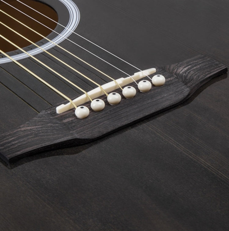Folk Acoustic Guitar Beginner Training And Teaching Stringed Instruments, 41 Inch (Black), 41 Inch (Log Color), 41 Inch (Blue), 41 Inch (Sunset Yellow), 38 Inch (Black), 38 Inch (Log color), 38 Inch (Blue), 38 Inch (Sunset Color), 38 Inch (Brown)������...