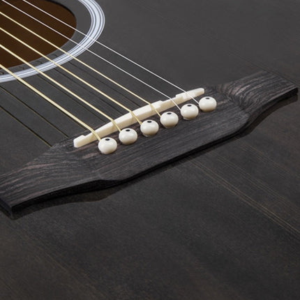 Folk Acoustic Guitar Beginner Training And Teaching Stringed Instruments, 41 Inch (Black), 41 Inch (Sunset Yellow)