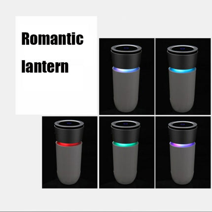 K04 Colorful Car Charger USB Car Negative Ion Air Purifier, K04