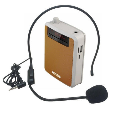 Rolton K300 Tragbarer Sprachverstärker, unterstützt FM-Radio/MP3, Lila, Grün, Schwarz, Orange