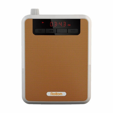 Rolton K300 Tragbarer Sprachverstärker, unterstützt FM-Radio/MP3, Lila, Grün, Schwarz, Orange
