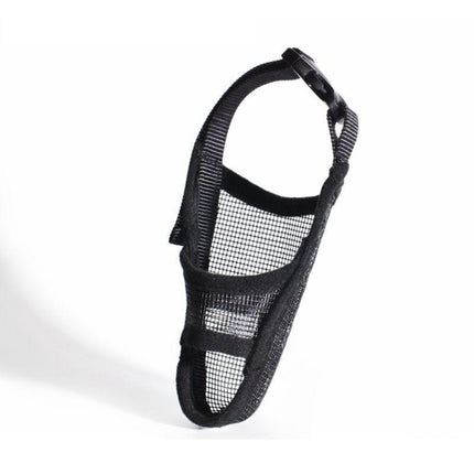 Dog Mouth Cover Anti-Bite Mesh Dog Mouth Cover Medium And Large Dogs Anti-Drop Mask, L, XL