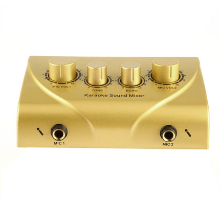 Karaoke Sound Mixer Professional Audio System Portable Mini Digital Audio Sound Karaoke Machine Echo Mixer System