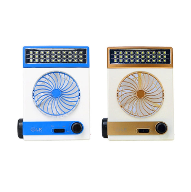 Four-In-One Solar Fan With Lamp Flashlight Function,CN Plug