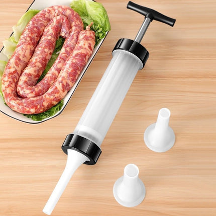 Household Manual Sausage Stuffer Small Sausage Machine, 30.2x10.6x6.8cm