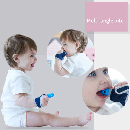 ZT001 Baby Silicone Molar Finger Cots Children Anti-Bite Hand Breathable Thumb Cots Teether Maternal And Baby Products, Pink, Yellow, Red, Blue, Blue Transparent, Red Transparent, Coffee Color-Red, Coffee Color-Purple, Coffee Color-Transparent