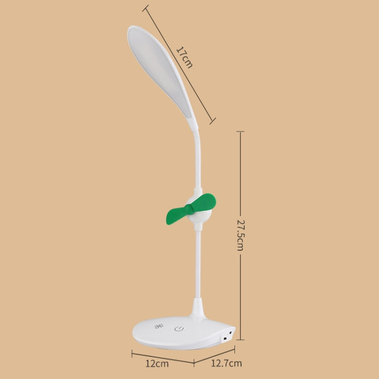 WS-8010 LED Fan Desk Lamp Bedside Desk USB Folding Desk Lamp, Water Drop, Ring, Pen Holder White Fan Blade, Pen Holder Yellow Fan Blade, Pen Holder Blue Fan Blade, Pen Holder Green  Fan Blade