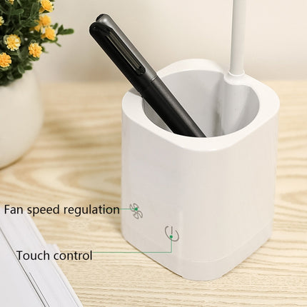 WS-8010 LED Fan Desk Lamp Bedside Desk USB Folding Desk Lamp, Water Drop, Ring, Pen Holder White Fan Blade, Pen Holder Yellow Fan Blade, Pen Holder Blue Fan Blade, Pen Holder Green  Fan Blade