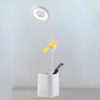Pen Holder Yellow Fan Blade