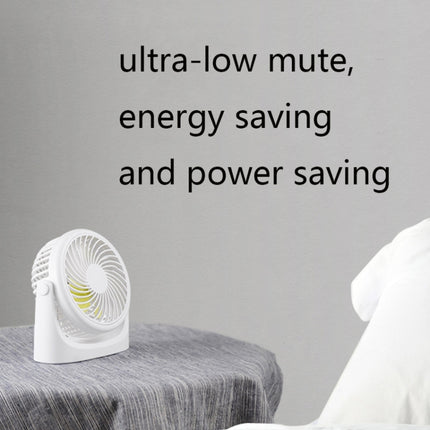 JD-Q1 Office Student Dormitory Mini Silent USB Fan, White, Pink, Black