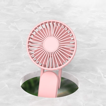 F1 USB Portable Lazy Hanging Neck Fan Mini Folding Handheld Fan, White, Pink, Green, Black