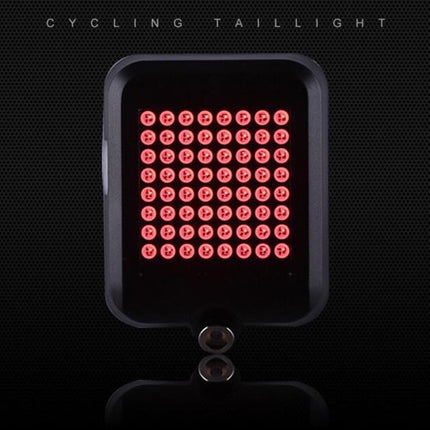 Intelligent Steering Brake Tail Light USB Rechargeable Bicycle Light Cycling Warning Safety Light, Intelligent Steering Brake Tail Light