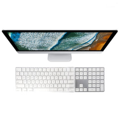 T17606 Computer Keyboard Film Transparent TPU Nano Long Keyboard Protective Film, For iMac 2017 Magic Keyboard(with Number Model)