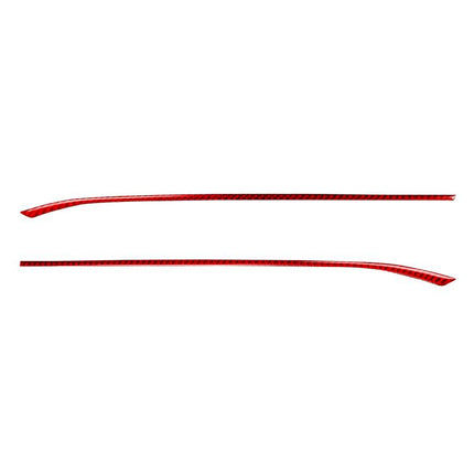 2pcs /Set Gear Shift Side Trim Stickers Left-Hand Drive For Audi A5 / A5L / S5 Avant / A5 Saloon / A6 Avant / A6L, Left-Hand Drive