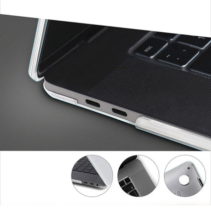 PC Crystal Transparent Laptop Protective Case, For MacBook Retina 12 inch A1534, For MacBook Pro 13.3 inch A1706 & A1989 & A2159 (with Touch Bar), For MacBook Pro 13.3 inch A1708 (with Touch Bar), For MacBook Air 13.3 inch A1932 (2018)                 ...