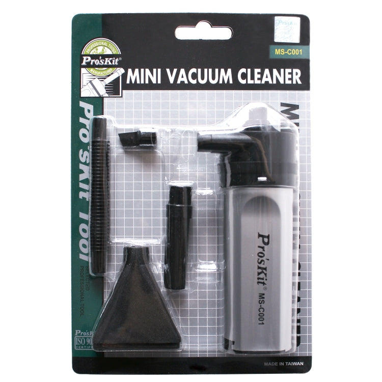ProsKit MS-C001 Mini Vacuum Cleaner Mobile Computer Keyboard Dust Collector Cleaning Tool