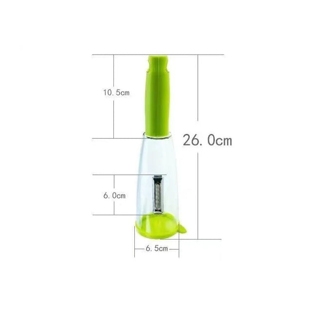 Storage Type Peeling Knife With Storage Box Planer Peeling Knife Household Fruit Multifunctional Peeler