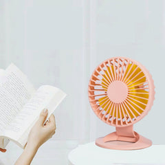 F2 Student USB Quiet Office Desktop Mini Fan, White Without Battery, Black Without Battery, White With Battery, Black With Battery, Pink Without Battery, Pink With Battery