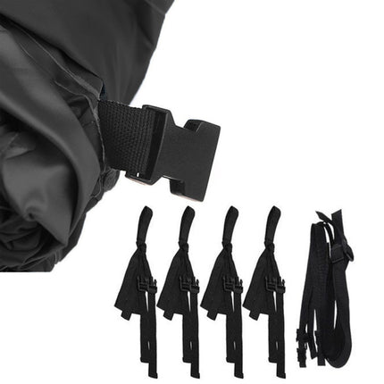 210D Waterproof Boat Cover Speedboat Towed Fishing V-Shaped Boat Cover Rain And Sun Protection Cover, 11-13FT 420x270cm, 14-16FT 530x290cm