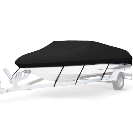 210D Waterproof Boat Cover Speedboat Towed Fishing V-Shaped Boat Cover Rain And Sun Protection Cover, 17-19FT 600x310cm