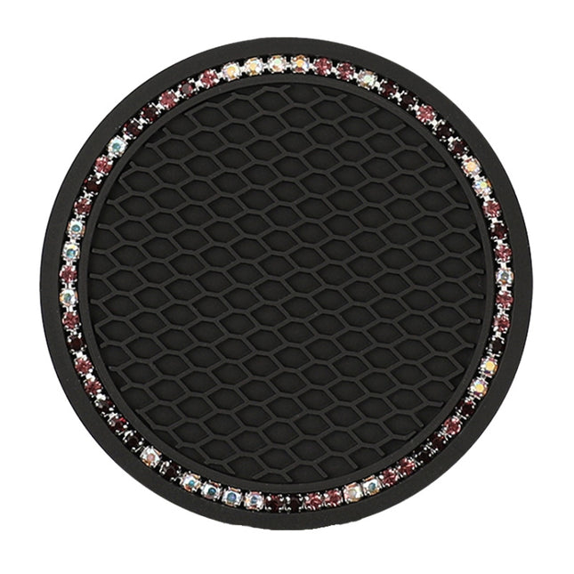 Car Universal Diamond Honeycomb Water Coaster Car Anti-Slip Mat