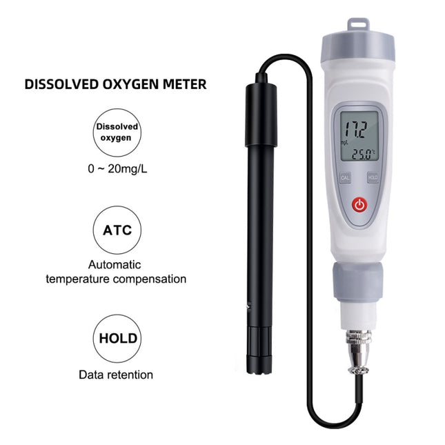 JPB-70A Portable Dissolved Oxygen Analyzer Water Quality Aquaculture Dissolved Oxygen Meter Detector
