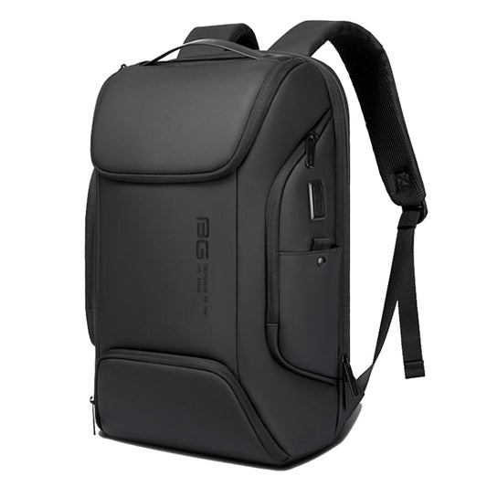 BANGE BG-7267 Men Shoulders Bag Business Waterproof Backpack, Black, Gray