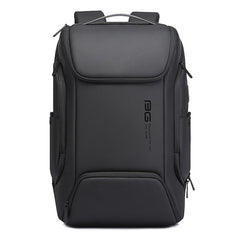 BANGE BG-7267 Men Shoulders Bag Business Waterproof Backpack, Black, Gray