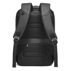 BANGE BG-7267 Men Shoulders Bag Business Waterproof Backpack, Black, Gray