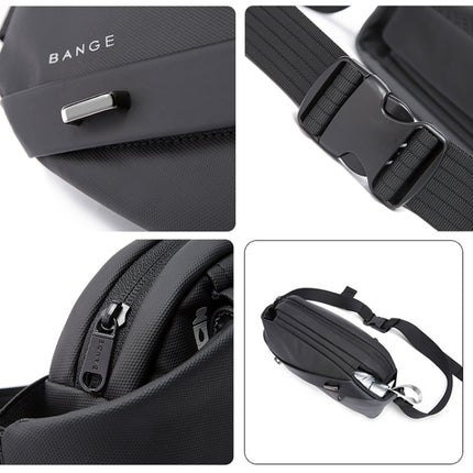 BANGE BG-7295 Men Waterproof Business Casual Chest Bag Messenger Bag