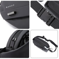 BANGE BG-7295 Men Waterproof Business Casual Chest Bag Messenger Bag, BANGE BG-7295