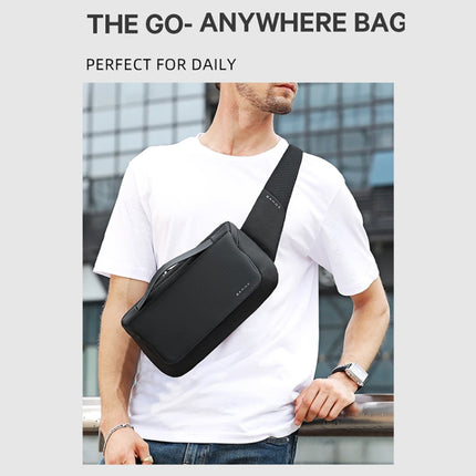 BANGE BG-77202 Men Fashion Chest Bag Waterproof Portable Storage Messenger Bag
