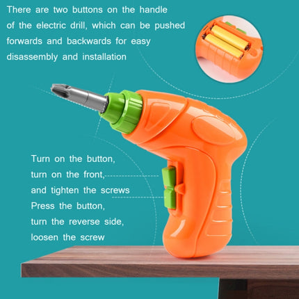 Children Screw-Tightening Electric Drill Toy Manual Assembly Toolbox, Style:, 2D Plane + Electric Drill (189 PCS), 3D + Electric Drill (276 PCS), 3D + Electric Drill (316 PCS), 3D + Electric Drill (466 PCS), 2D + Electric Drill + Charger (189 PCS)     ...