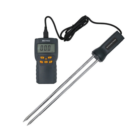 MD7822 Smart Grain Moisture Tester Ultra-Long Probe Digital Moisture Meter