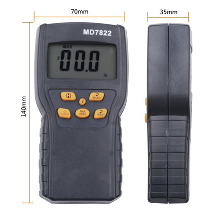 MD7822 Smart Grain Moisture Tester Ultra-Long Probe Digital Moisture Meter