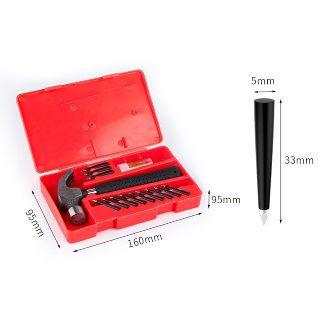 Q412 Car Tyre Repair Nail Emergency Tire Repair Kit, Tire Repair Kit