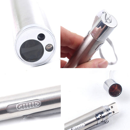 USB In-Line Flashlight Laser Pattern Funny Cat Stick Funny Cat Toy Pet Supplies