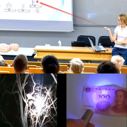 USB In-Line Flashlight Laser Pattern Funny Cat Stick Funny Cat Toy Pet Supplies