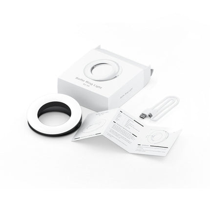 Mobile Phone Live Selfie Light LED Beauty Ring Fill Light, White, Pink, Black