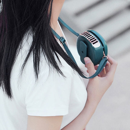 Lazy Hanging Neck Small Fan Usb Rechargeable Mini Portable Leafless Fan