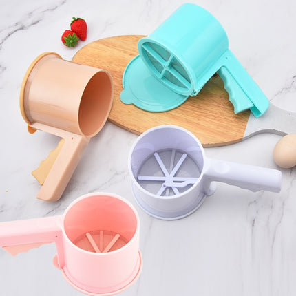 Convenient Hand-Held Semi-Automatic Four Sieve Baking Tool