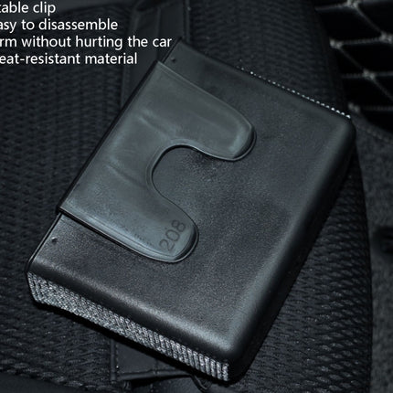 Car-Studded Trash Can Personality Car Hanging Trash Bag Multi-Function Car Storage Box, Colorful Diamonds, White Diamonds